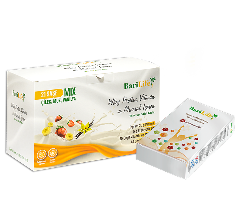 BARİLİFE - Barilife Takviye Destek Seti (Kapsül Multivitamin İçeren)