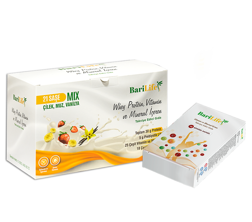 Barilife Takviye Destek Seti (Kapsül Multivitamin İçeren)